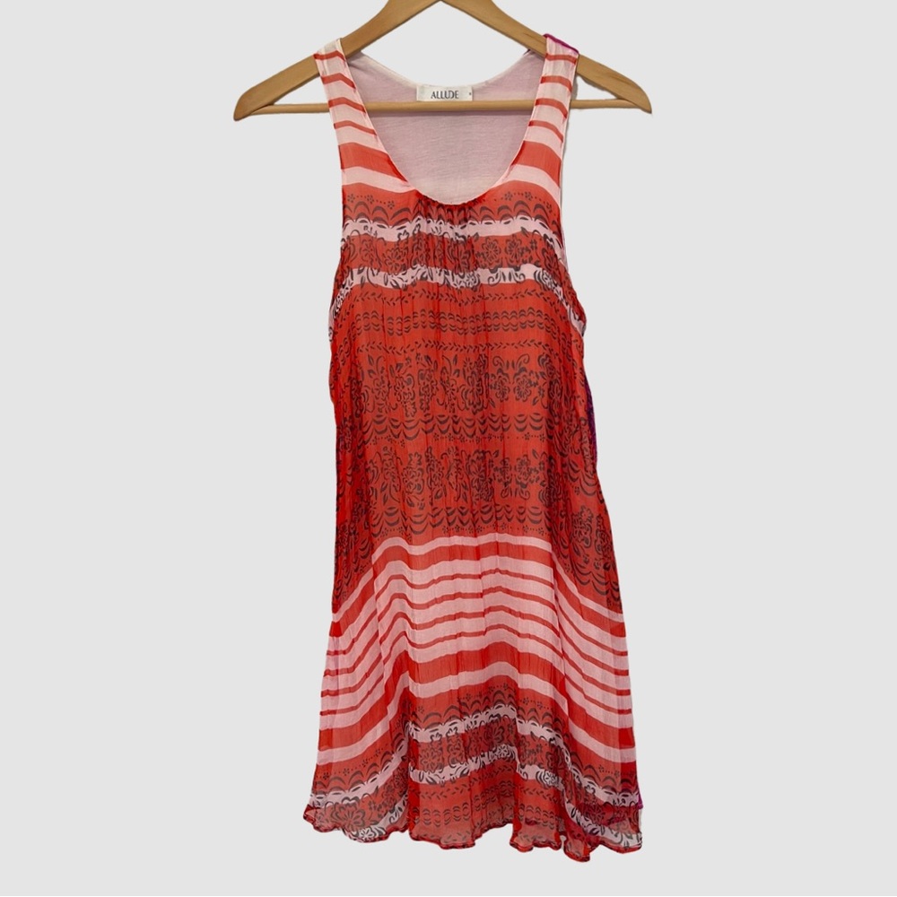 Allude Women’s Knee Length Silk Tank Dress S ($260)